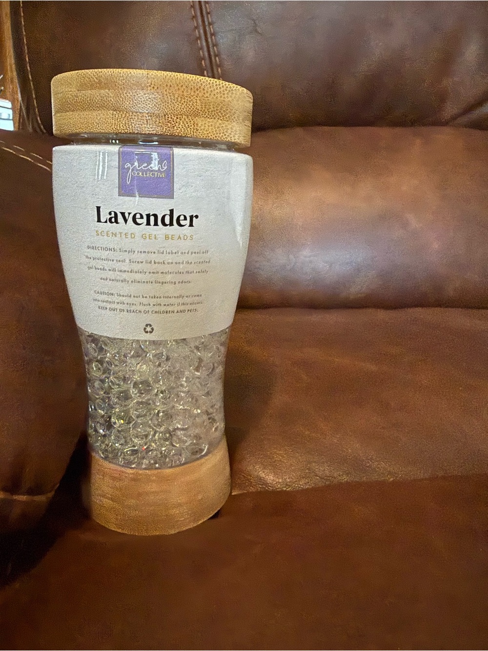 Lavender Scented Gel Beads - Clear